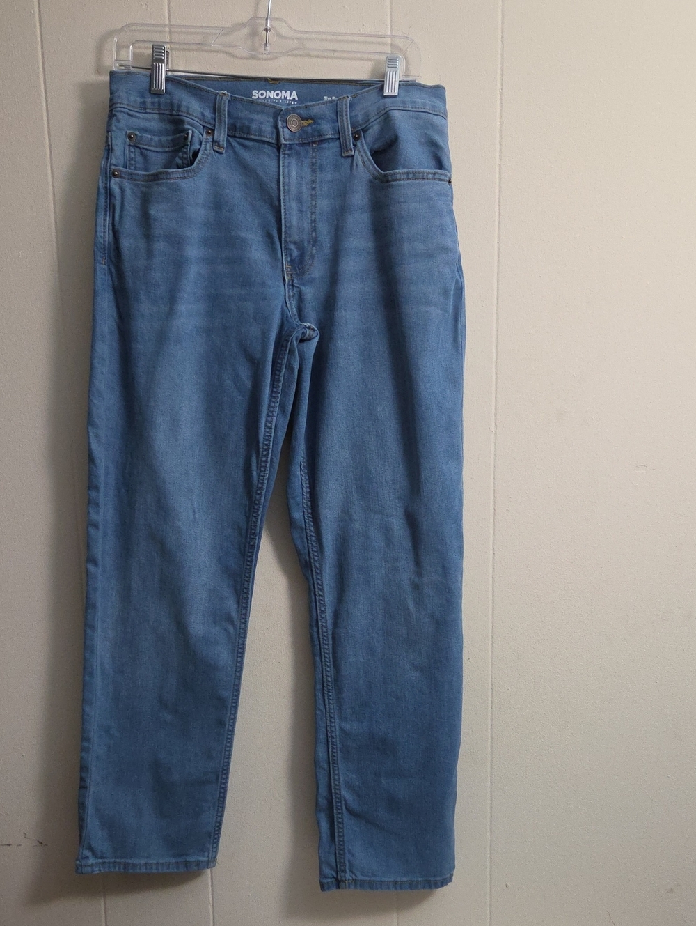 Sonoma Men's Light Blue Straight Jeans